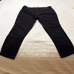 Talbots Women's Black Corduroy Pants